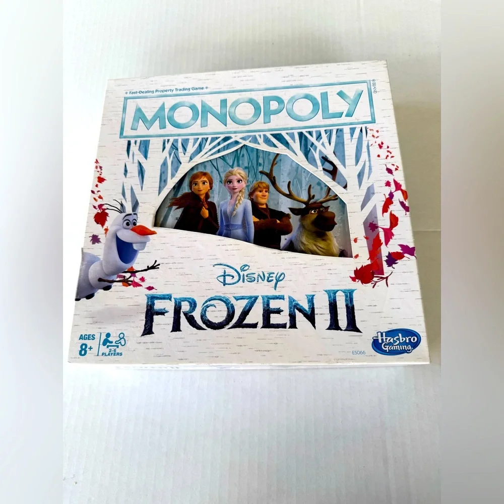 Monopoly Disney Frozen II Board Game E5066 Journey Through Arendelle Hasbro